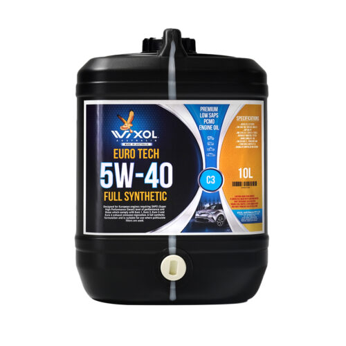 VIXOL EURO TECH 5W-40 C3 FULL SYNTHETIC ENGINE OIL -10L