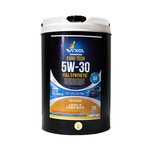 VIXOL EURO TECH 5W-30 C4 FULL SYNTHETIC ENGINE OIL-20L