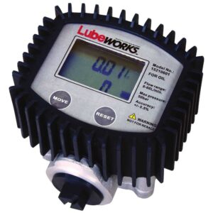 Digital Oil Flow Meter 6- 80LPM - 3/4"