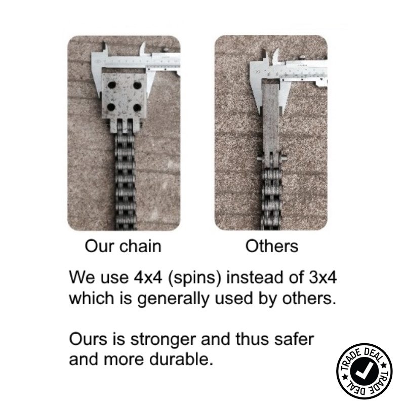 2-Post 4 Ton Clear Floor Hoist Model WES-H240C - Image 2