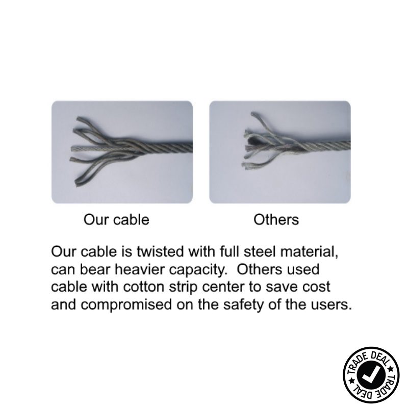 2-Post 4 Ton Clear Floor Hoist Model WES-H240C - Image 3