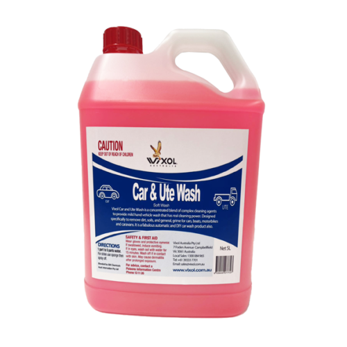 Vixol Car and Ute Wash Concentrate-5L