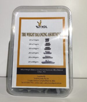 Vixol TIRE Weights Balancing Aluminum Assortment-120pcs