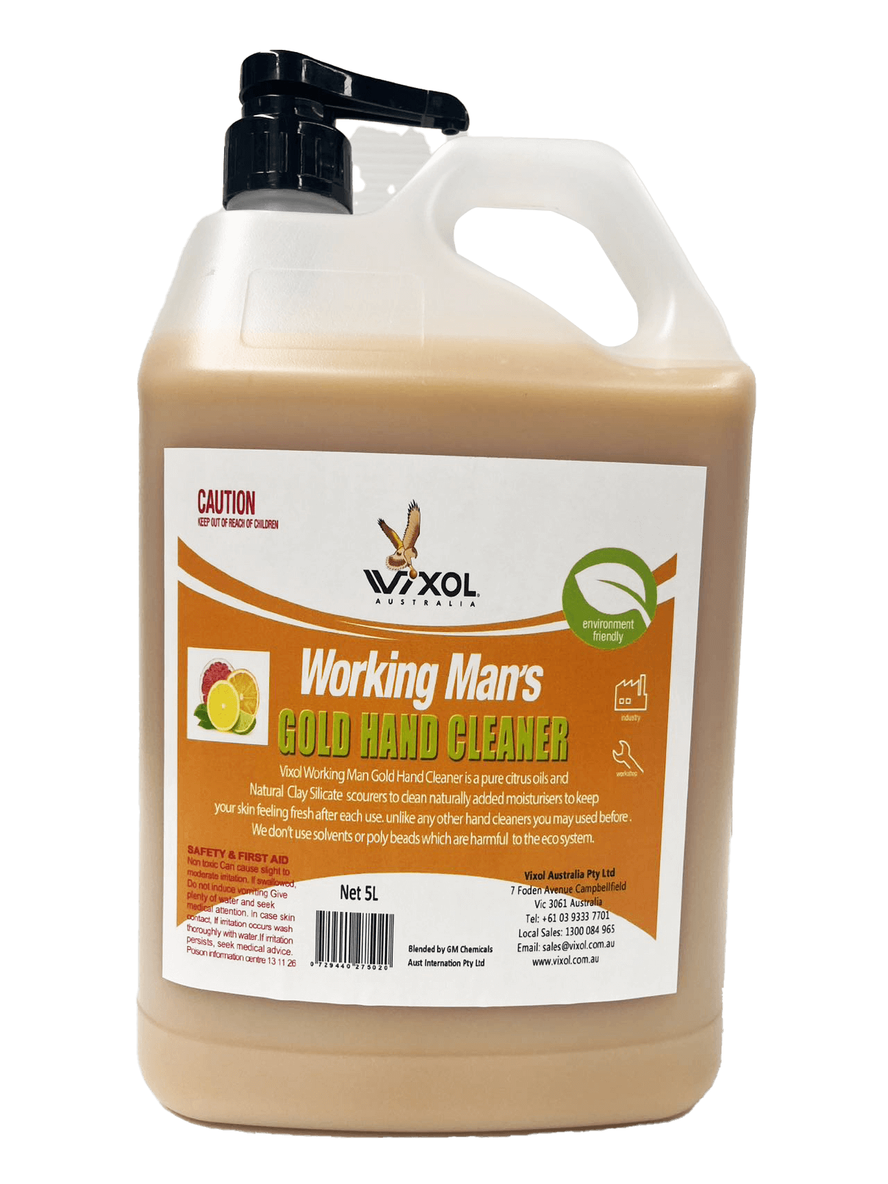 Vixol Working Man's Gold Hand Cleaner-5L - Image 2