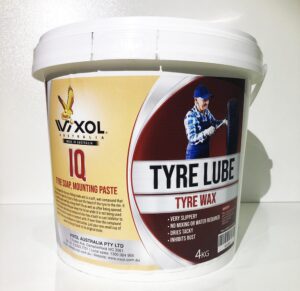 Vixol IQ Tyre Lube, Wax, Soap, Mounting Paste - 4.0KG White