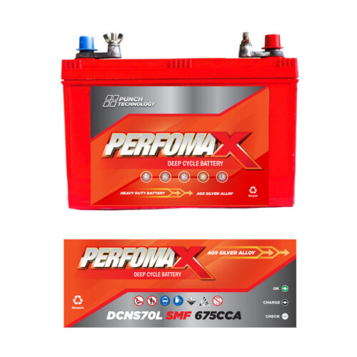 Performax Deep Cycle Battery DCNS70L SCMF — Supplied Fast, Brand May Vary Depending on Stock Availability
