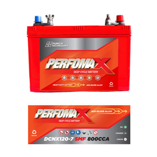 Performax Deep Cycle Battery DCNX120-7 SCMF — Supplied Fast, Brand May Vary Depending on Stock Availability