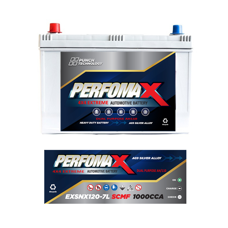 Performax EXS Commercial Battery EXSNX120-7L SCMF — Supplied Fast, Brand May Vary Depending on Stock Availability