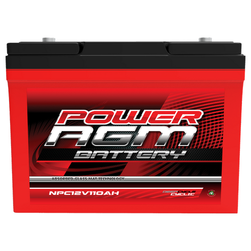 Power AGM Batteries NPC12V110AH