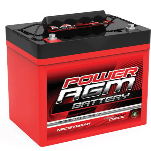 Power AGM Batteries NPC12V135AH