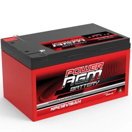 Power AGM Batteries NPC12V15AH