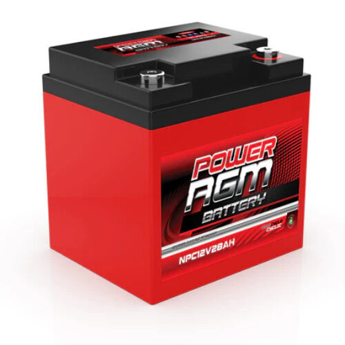 Power AGM Batteries NPC12V28AH