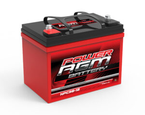 Power AGM Batteries NPC12V38AH
