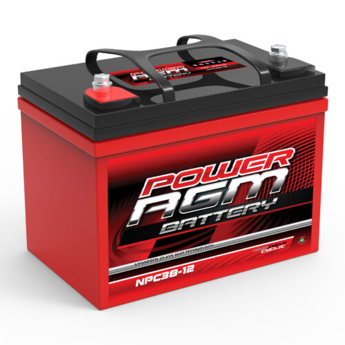 Power AGM Batteries NPC12V38AH