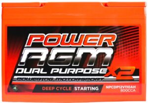 Power AGM Dual Purpose Battery NPCDPL12V110AH