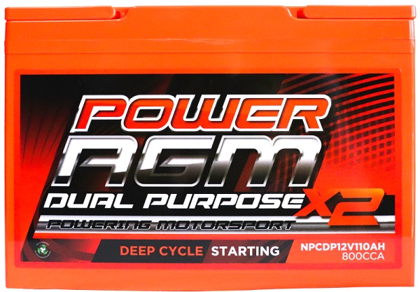 Power AGM Dual Purpose Battery NPCDPL12V110AH