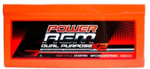 Power AGM Dual Purpose Battery NPCDPL12V270AH