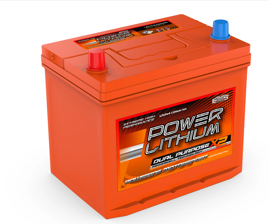 Dual Purpose Starting Lithium Batteries LFP12.8V55D23R