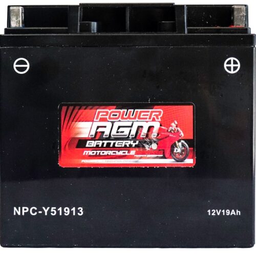 Motorcycle AGM Range Batteries NPC-Y51913