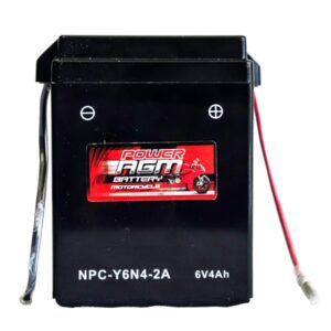 Motorcycle AGM Range Batteries NPC-Y6N4-2A