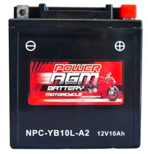 Motorcycle AGM Range Batteries NPC-YB10L-A2