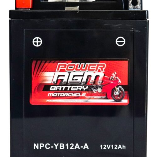 Motorcycle AGM Range Batteries NPC-YB12A-A