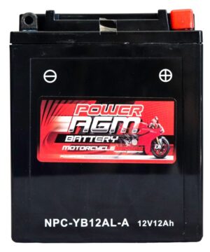 Motorcycle AGM Range Batteries NPC-YB12AL-A