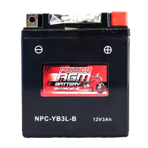 Motorcycle AGM Range Batteries NPC-YB3L-B