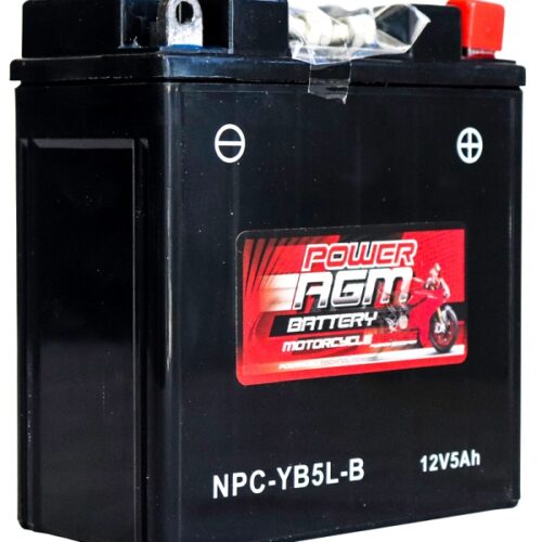Motorcycle AGM Range Batteries NPC-YB5L-B