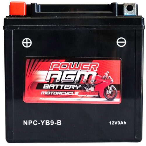 Motorcycle AGM Range Batteries NPC-YB9-B