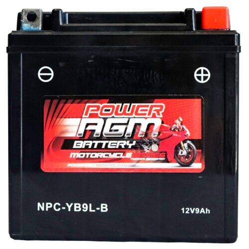 Motorcycle AGM Range Batteries NPC-YB9L-B