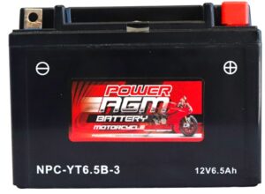 Motorcycle AGM Range Batteries NPC-YT6.5B-3