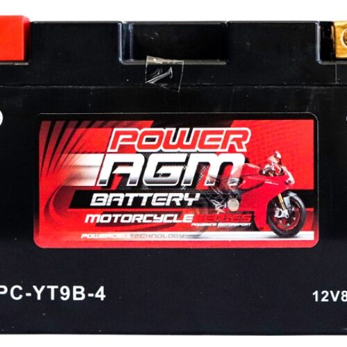 Motorcycle AGM Range Batteries NPC-YT9B-4