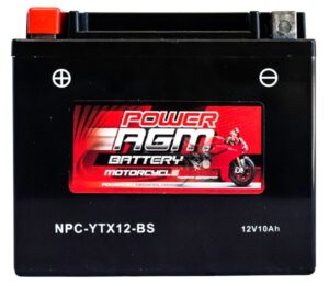 Motorcycle AGM Range Batteries NPC-YTX12-BS