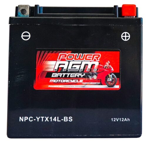 Motorcycle AGM Range Batteries NPC-YTX14L-BS
