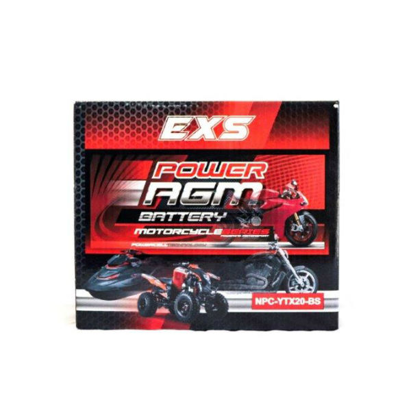 Motorcycle AGM Range Batteries NPC-YTX20-BS - Image 4