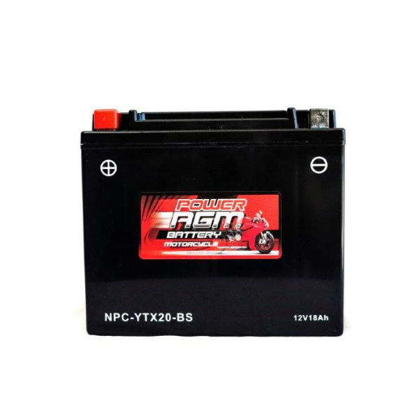 Motorcycle AGM Range Batteries NPC-YTX20-BS