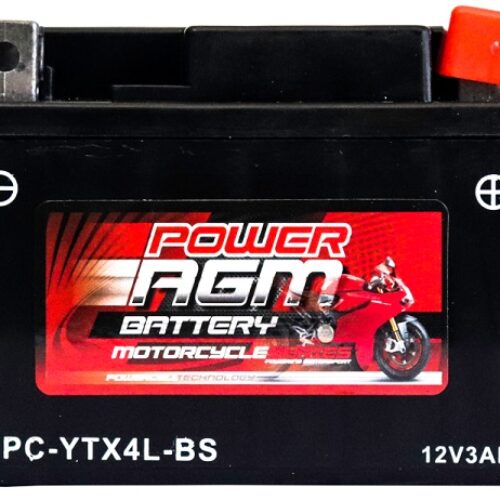 Motorcycle AGM Range Batteries NPC-YTX4L-BS