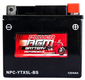 Motorcycle AGM Range Batteries NPC-YTX5L-BS