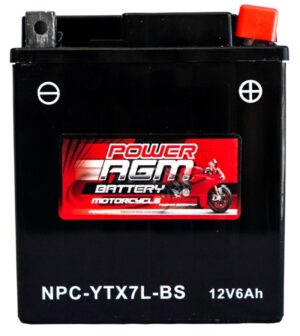 Motorcycle AGM Range Batteries NPC-YTX7L-BS