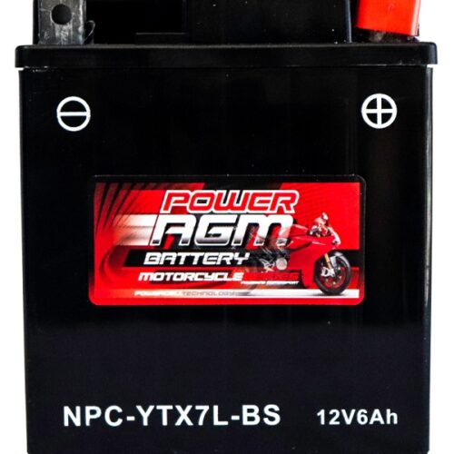 Motorcycle AGM Range Batteries NPC-YTX7L-BS