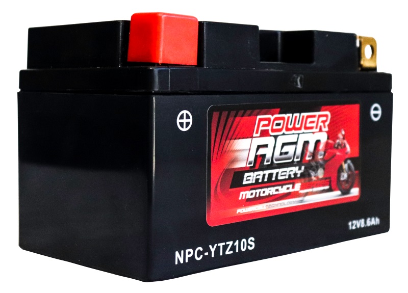 Motorcycle AGM Range Batteries NPC-YTZ10S - Image 2