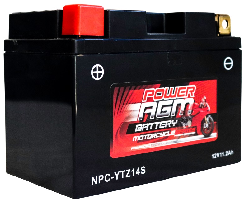 Motorcycle AGM Range Batteries NPC-YTZ14S - Image 3