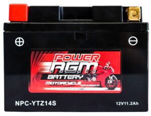 Motorcycle AGM Range Batteries NPC-YTZ14S