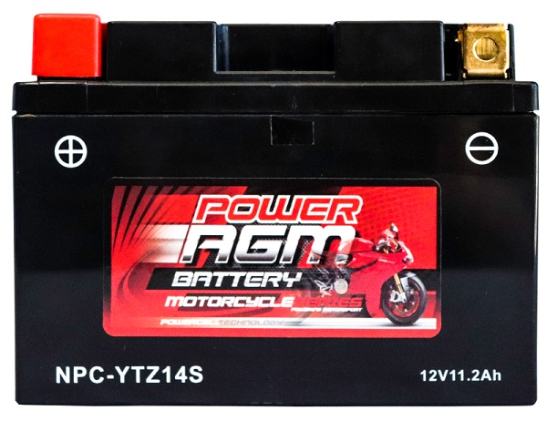 Motorcycle AGM Range Batteries NPC-YTZ14S