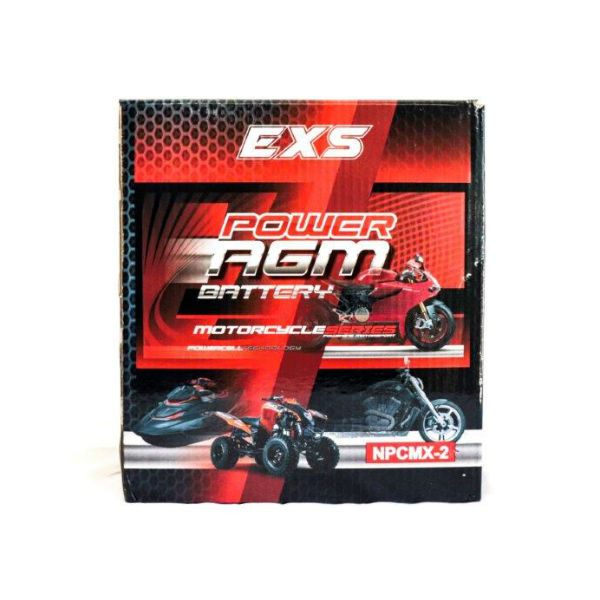 Motorcycle AGM Range Batteries NPCMX-2 - Image 2