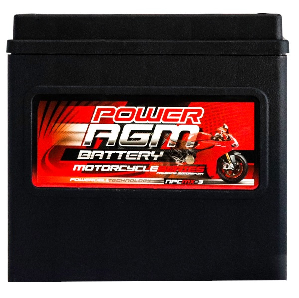 Motorcycle AGM Range Batteries NPCMX-3