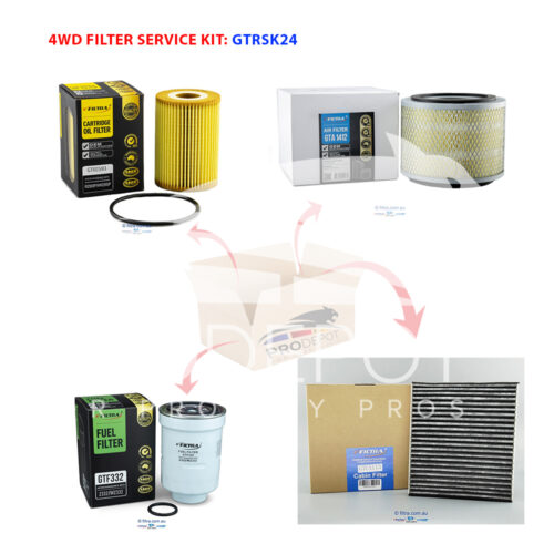 NISSAN Patrol GU IV, ZD30D, (10/04-03/07) 4WD SERVICE KITS – GTRSK24