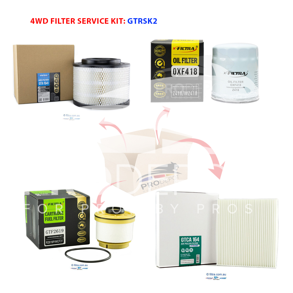 Toyota Hilux KUN16/26 4WD SERVICE KITS - GTRSK2