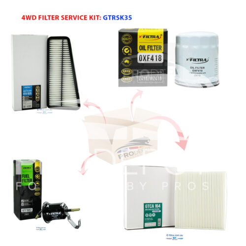 Toyota Hilux GGN15R/GGN25R (1GR-FE) 4WD SERVICE KITS – GTRSK35